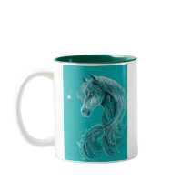 The Pensive Arabian Horse Mugs
