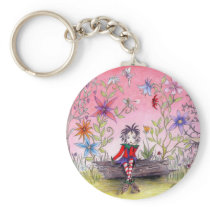 The Pensive Elf Key Chain