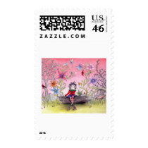 The pensive elf postage