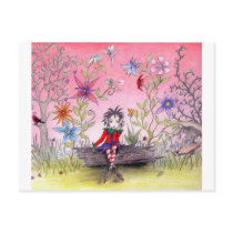 The pensive elf postcards