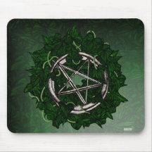 The Pentacle & The Ivy Mousepads