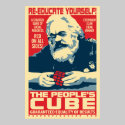 The People's Cube Marx Poster posters