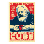 The People's Cube Marx Poster