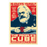 The People's Cube Marx Poster The People's Cube Marx Poster