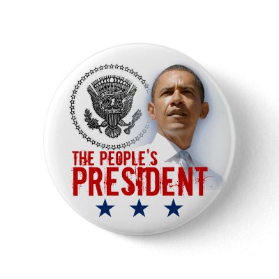 The People's President Pin by EastCoastConnections