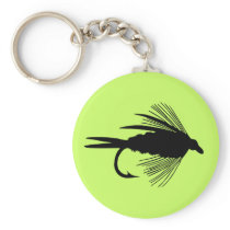 THE PERFECT BLACK FLY - KEYCHAIN