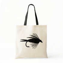 THE PERFECT BLACK FLY - TOTE BAGS