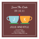 The Perfect Blend Save The Date Card Announcements
