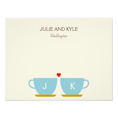 The Perfect Blend Thank You Cards Custom Invites