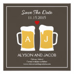 The Perfect Brew Save The Date Card invitations