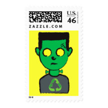 The perfect eco-friendly project postage stamp