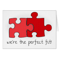 The Perfect Fit | Valentine's Day Card