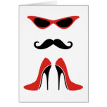 The Perfect Look in Black & Red Cards