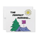 The Perfect Morning Custom Announcements