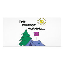 The Perfect Morning photo cards by thecamperslife The Perfect Morning photo cards