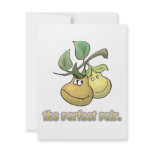 the perfect pair pears personalized invite