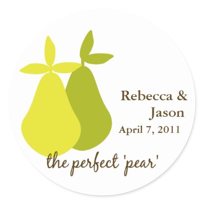 The Perfect Pear Sticker