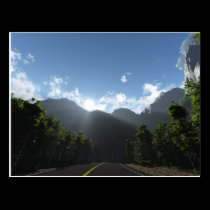The Perfect Road Postcard postcards