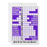 The Periodic Table Word Scramble Invite