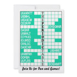 The Periodic Table Word Scramble Invite