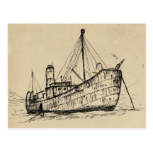 the Petrel Post Card