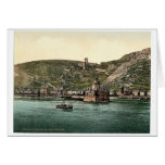 The Pfalz on the Rhine, Coub (i.e., Kaub), the Rhi cards