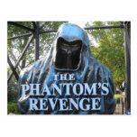 The Phantom's Revenge Roller Coaster Entrance Post Cards