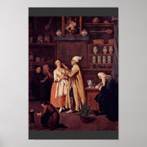 The Pharmacist By Longhi Pietro (Best Quality) Poster
