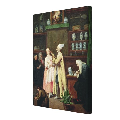 The Pharmacist Canvas Print