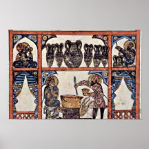The Pharmacy By Irakischer Maler Des Kräuterbuchs Print