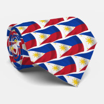 The Philippines Flag Tie by LivingFlags2 The Philippines Flag Tie