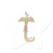 The Phoenix Star Stickers