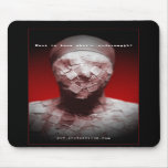 The Photo Asylum - Bandage Face mouse pad