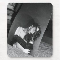 The Photograph - Self Portrait Mousepads