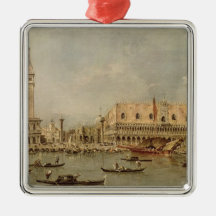 The Piazzetta and the Palazzo Ducale Christmas Tree Ornament
