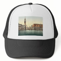 The Piazzetta, Venice, Italy classic Photochrom Hat
