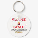 The Pickard Farm Seasoned Firewood Keychain keychain