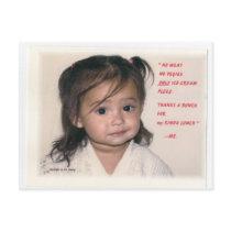 The Picky Eater Postcard
