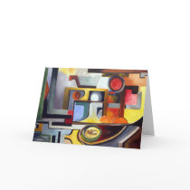 The Picnic - Blank note card