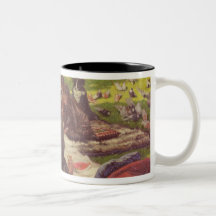 The Picnic , c.1881-2 Mugs