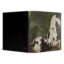 The Piebald Stallion at the Eisgruber Stud Vinyl Binder