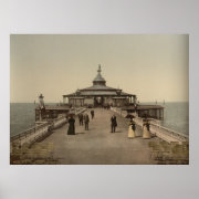 The Pier #1 Blankenberghe Print print