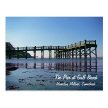 The Pier at Gulf Beach Post Card