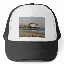 The Pier at Old Orchard Beach, Maine hats by OOB_ME The Pier at Old Orchard Beach, Maine hats
