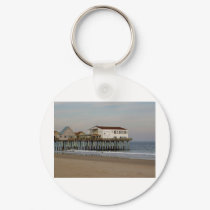The Pier at Old Orchard Beach, Maine keychains