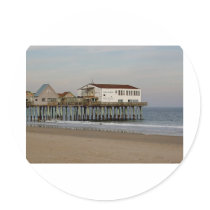The Pier at Old Orchard Beach, Maine stickers