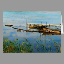 The Pier Card by nedell The Pier Card