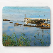 The Pier Mousepad by nedell The Pier Mousepad