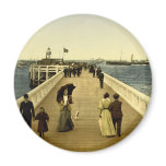 The pier Ostend Belgium Magnet