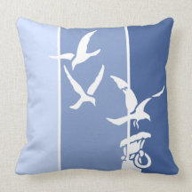 The Pier Throw Pillows